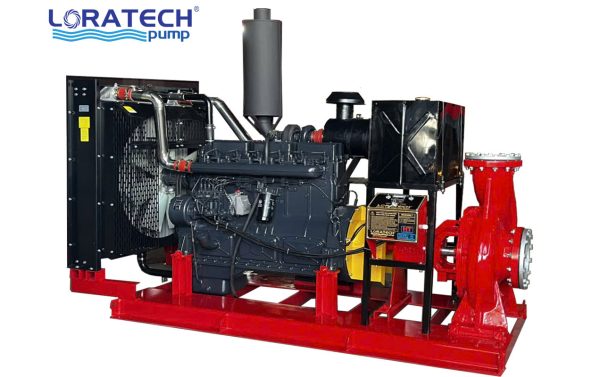 BƠM CHỮA CHÁY RỜI TRỤC ĐỘNG CƠ DIESEL LORATECH