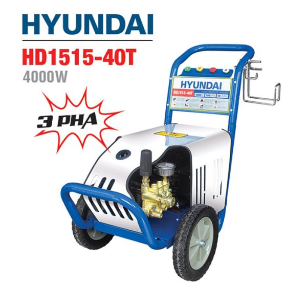 MÁY XỊT RỬA CÔNG NGHIỆP HYUNDAI HD1515-40T (4.0KW, 3 pha)