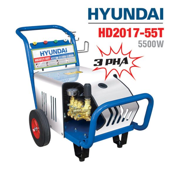 MÁY XỊT RỬA CÔNG NGHIỆP HYUNDAI HD2017-55T (5.5KW, 3 pha)