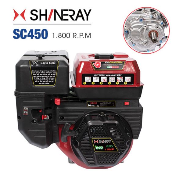 ĐỘNG CƠ NỔ SHINERAY SC450