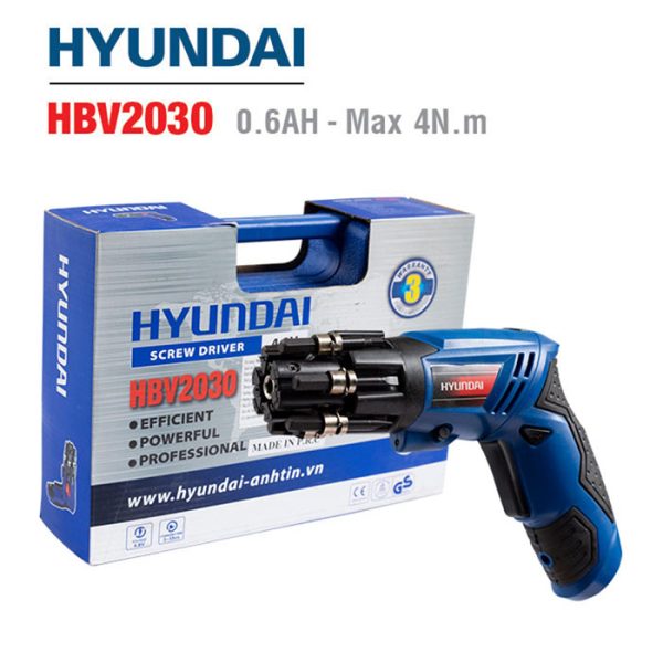 MÁY BẮT VÍT PIN HYUNDAI HBV2030