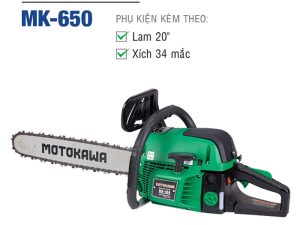 MÁY CƯA XÍCH MOTOKAWA MK-650 (Lam 20", xích 34 mắc)