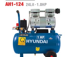 MÁY NÉN KHÍ KHÔNG DẦU HYUNDAI AH1-124 (24L)