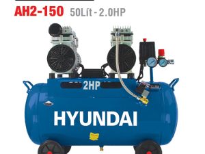 MÁY NÉN KHÍ KHÔNG DẦU HYUNDAI AH2-150 (50L)