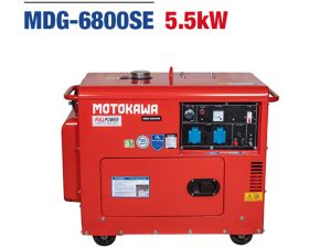 MÁY PHÁT ĐIỆN CÁCH ÂM MOTOKAWA MDG-6800SE (5.5KW)