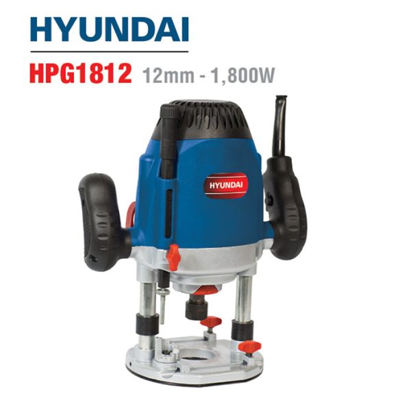 MÁY PHAY GỖ 12mm HYUNDAI HPG1812