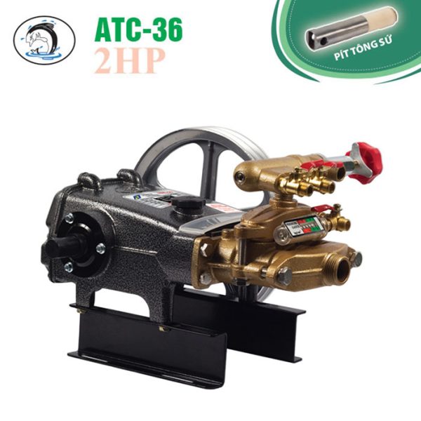 ĐẦU BƠM CAO ÁP PISTON SỨ ATC-36 (2HP)