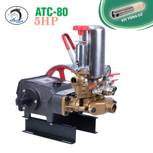 ĐẦU BƠM CAO ÁP PISTON SỨ ATC-80 (5HP)