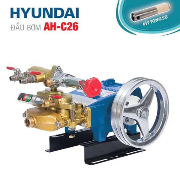 ĐẦU BƠM CAO ÁP PISTON SỨ HYUNDAI AH-C26 (1HP)